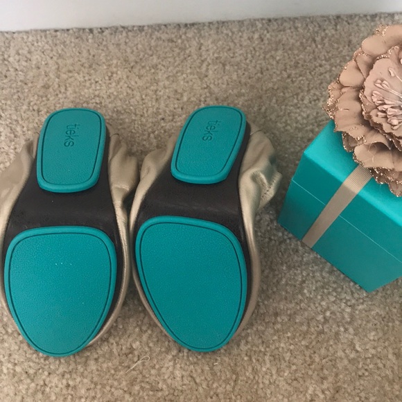 New in box champagne Tieks - Picture 2 of 3